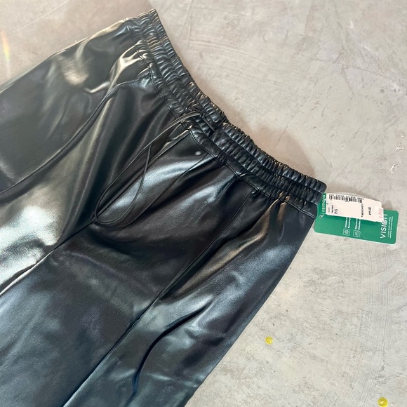 SIMONS faux leather pants, Small - Picture 3 of 4